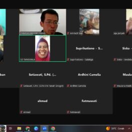 Webinar Nasional "Ketika Aksara Menjelma Karya" Sukses Digelar, Jendela Puspita Luncurkan Antologi Dengan Kata Kurekat Makna