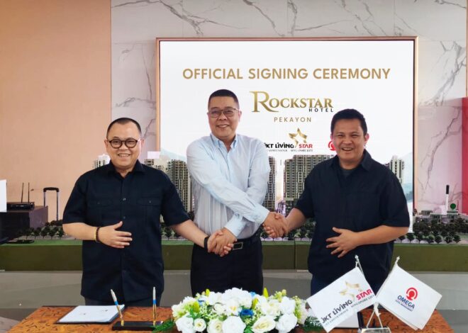 All Star Brand Management, Jakarta Living Star, dan Omega Hotel Management Resmikan Pengembangan Rockstar Hotel Pekayon
