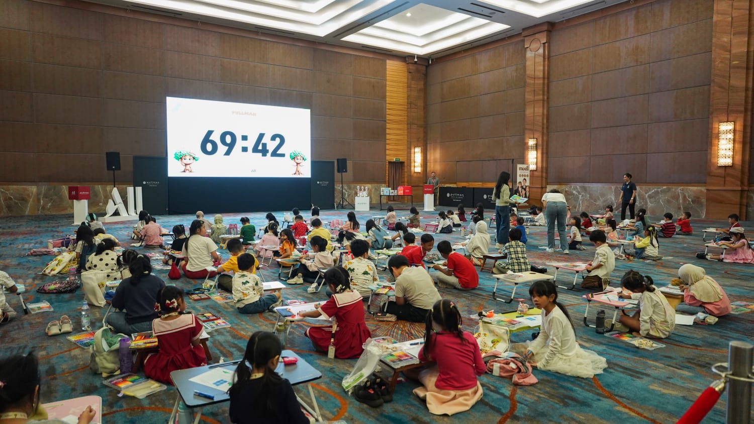 Pullman Jakarta Central Park Gelar Coloring Competition, Liburan Sekolah Anak Jadi Lebih Kreatif