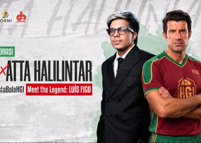 Atta Halilintar dan HGI Hadirkan Luís Figo ke Indonesia untuk Pesta Bola 2026