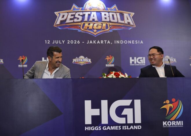 Luís Figo Hadir di Jakarta, Pesta Bola HGI 2026 Jadi Magnet Pecinta Sepak Bola dan Gaming