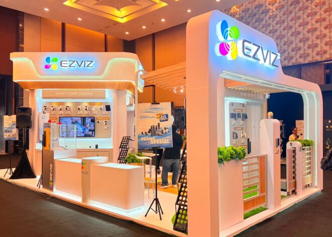 EZVIZ Ramaikan IndoBuildTech 2026, Hadirkan Smart Home Terintegrasi dengan Promo hingga 60 Persen