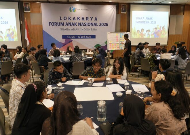 Hari Anak Nasional 2026, Forum Anak Nasional Susun Aspirasi Anak untuk Kebijakan Pemerintah