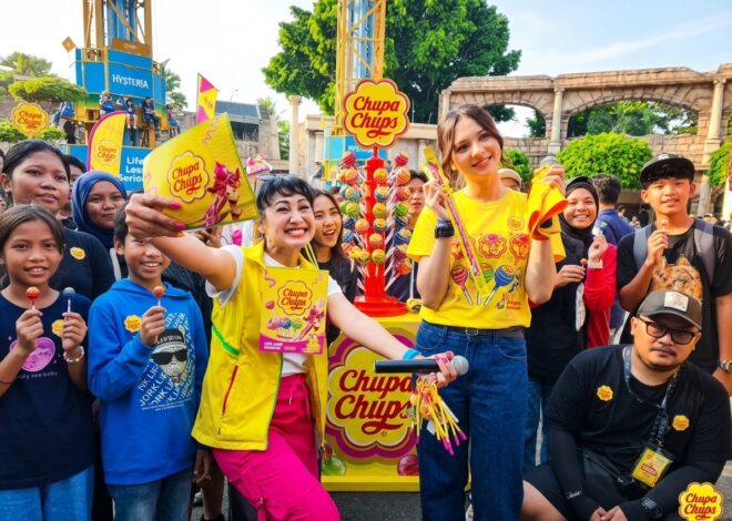 Chupa Chups Hadirkan Keseruan Baru di Dufan, Crazy Raffe Jelly Candy Resmi Diluncurkan