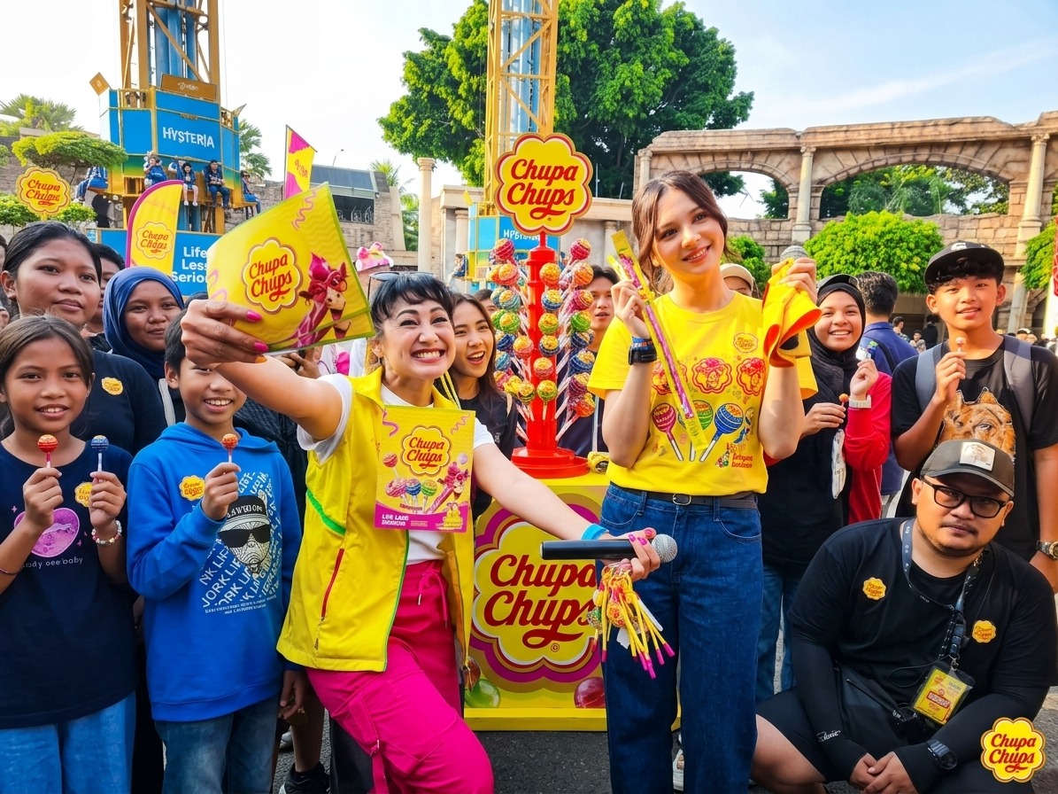 Chupa Chups Hadirkan Keseruan Baru di Dufan, Crazy Raffe Jelly Candy Resmi Diluncurkan
