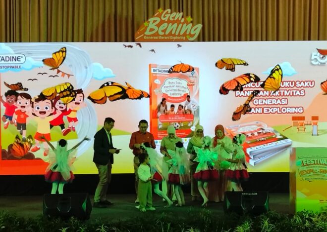 Betadine Gandeng Dua Kementerian Luncurkan Gerakan #BiarkanMerekaBerlari pada Hari Anak Nasional 2026