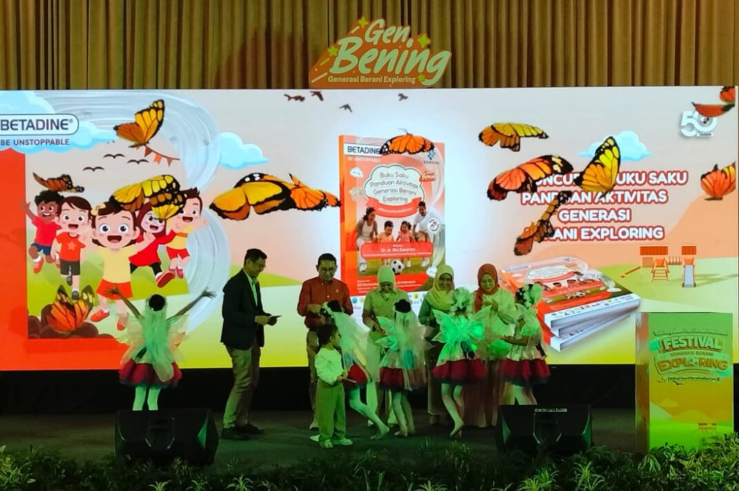 Betadine Gandeng Dua Kementerian Luncurkan Gerakan #BiarkanMerekaBerlari pada Hari Anak Nasional 2026