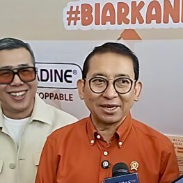 Menteri Kebudayaan Fadli Zon menghadiri Festival Generasi Berani Exploring Betadine dalam rangka Hari Anak Nasional 2026 di Cibis Park, Jakarta.