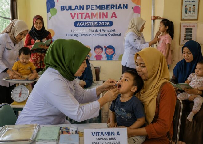 Kemenkes Kembali Gelar Bulan Pemberian Vitamin A Agustus 2026, Orang Tua Diimbau Bawa Balita ke Posyandu
