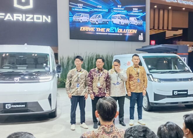 Farizon Luncurkan Empat Kendaraan Niaga Listrik di GIIAS 2026, Perkuat Transformasi Logistik Ramah Lingkungan