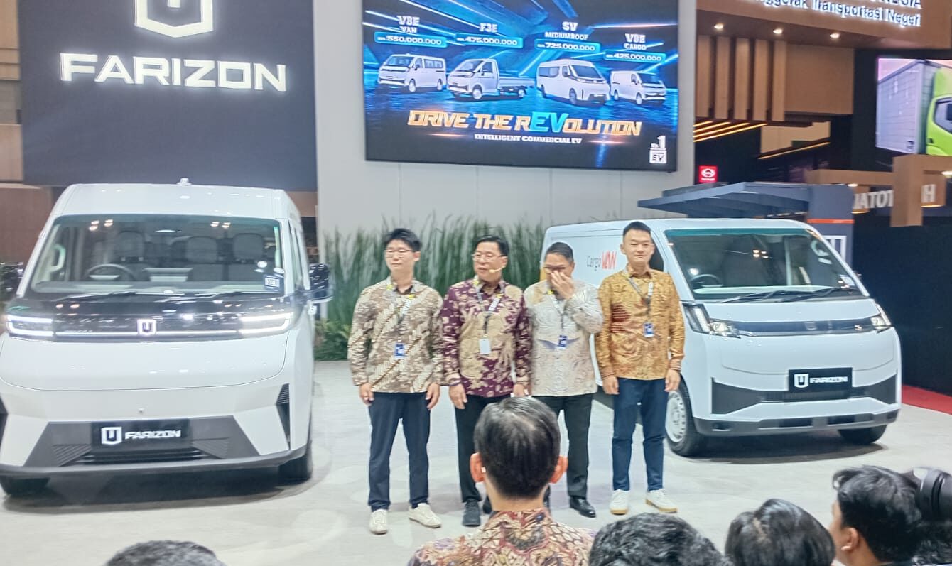 Farizon Luncurkan Empat Kendaraan Niaga Listrik di GIIAS 2026, Perkuat Transformasi Logistik Ramah Lingkungan