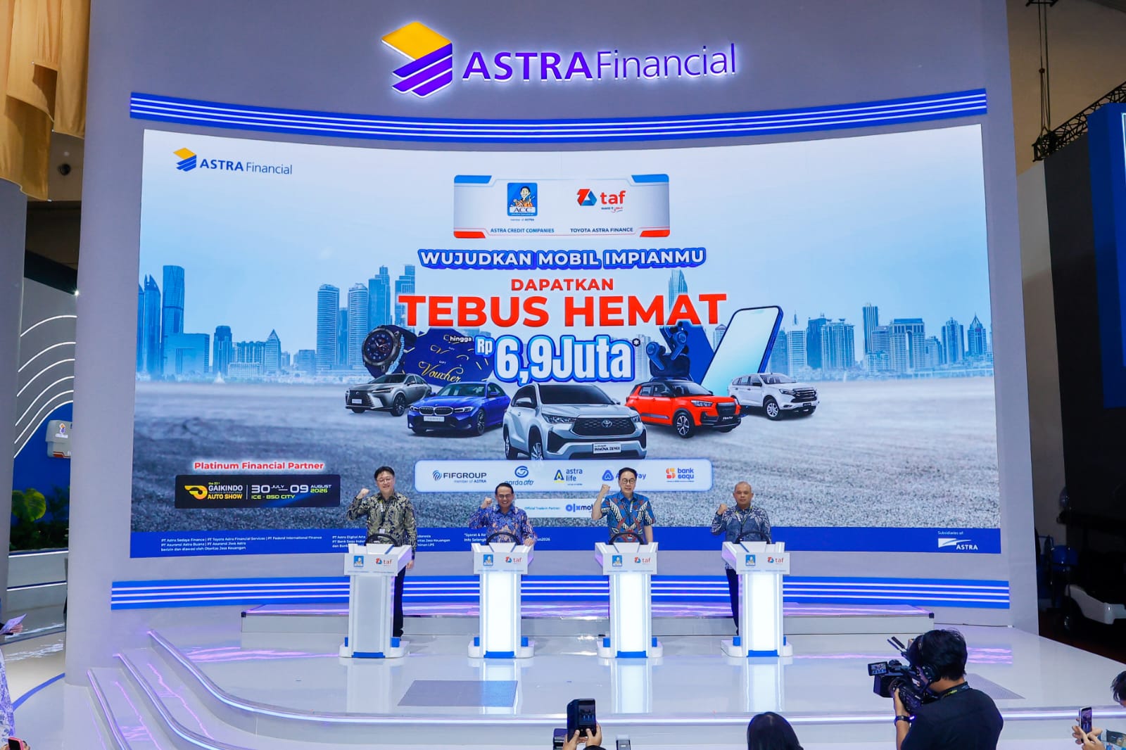 Astra Financial Permudah Wujudkan Mobil Impian Lewat Booth ACC-TAF di GIIAS 2026