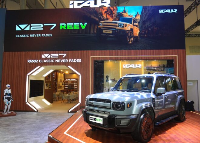 iCAR V27 REEV Resmi Meluncur di GIIAS 2026, SUV Elektrifikasi dengan Jarak Tempuh Lebih dari 1.200 Km