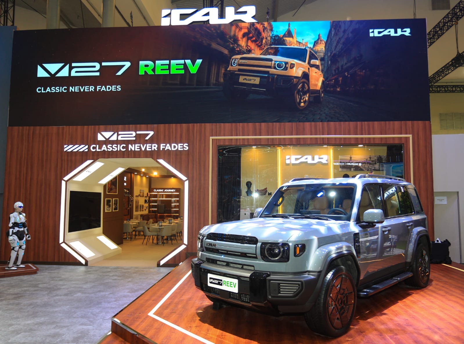 iCAR V27 REEV Resmi Meluncur di GIIAS 2026, SUV Elektrifikasi dengan Jarak Tempuh Lebih dari 1.200 Km