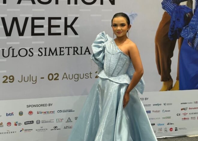 Bocah 10 Tahun Asal Tanjung Pinang Tampil Memukau di Indonesia Fashion Week 2026