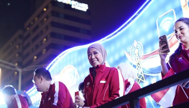Di Tengah Karnaval Kemerdekaan, Meutya Hafid Ingatkan Masyarakat Peduli Korban Gempa NTT