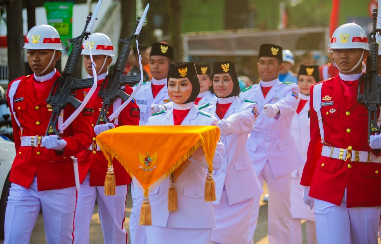 Paskibraka Kota Bogor Tampil Memukau Saat Kibarkan Merah Putih di HUT ke-81 RI
