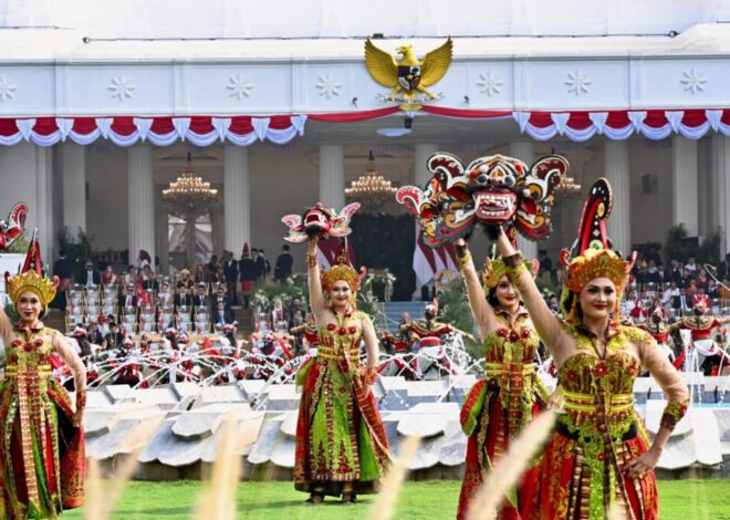Seni Nusantara Semarakkan HUT ke-81 RI di Istana Merdeka