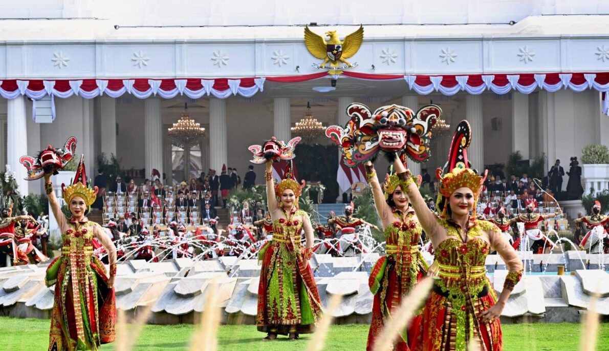 Seni Nusantara Semarakkan HUT ke-81 RI di Istana Merdeka