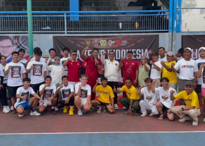 Liga Tenis Indonesia 2026 Resmi Bergulir, PP Pelti Perkuat Pembinaan Atlet Menuju PON 2028