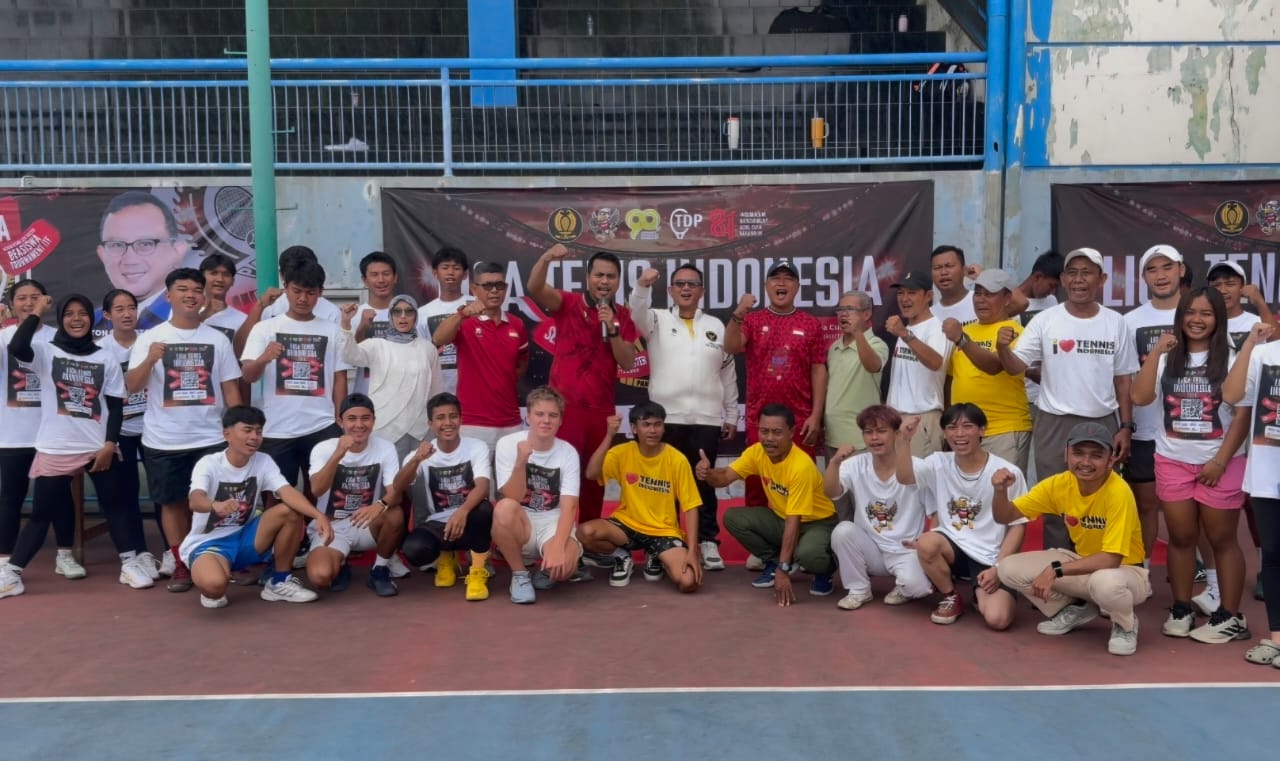 Liga Tenis Indonesia 2026 Resmi Bergulir, PP Pelti Perkuat Pembinaan Atlet Menuju PON 2028