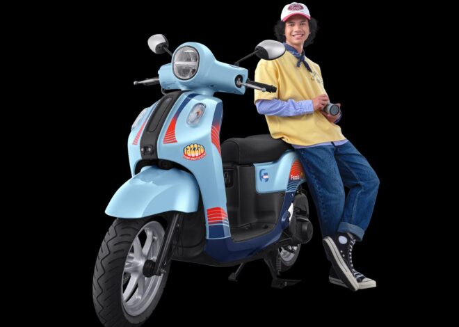 Motor Baru dengan Sentuhan Kalcer, Fazzio Sunset Blue x Alkateri Siap Jadi Andalan Gen Z