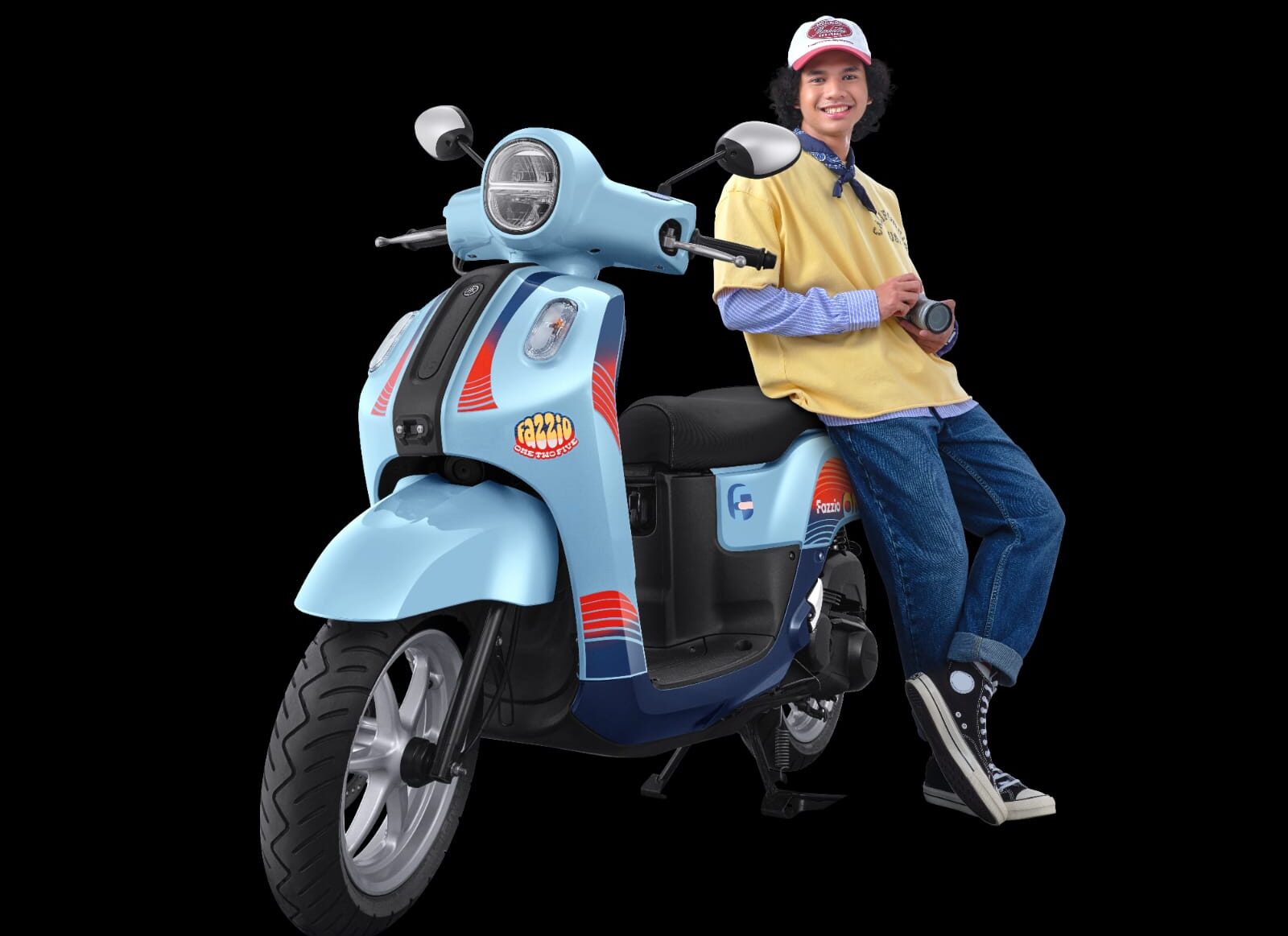Motor Baru dengan Sentuhan Kalcer, Fazzio Sunset Blue x Alkateri Siap Jadi Andalan Gen Z