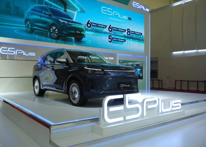DFSK E5 Plus Jadi Primadona di GIIAS 2026, Test Drive Tembus 427 Kali
