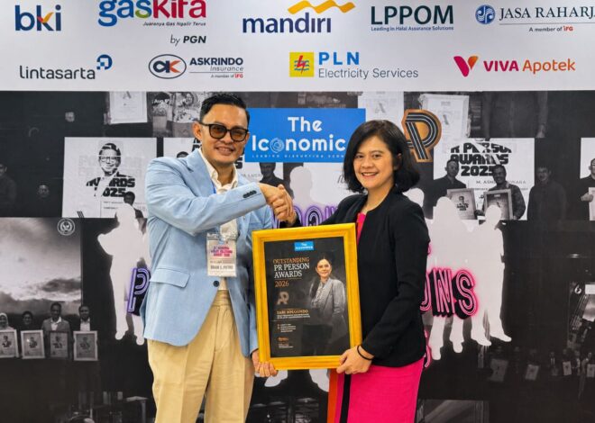 Sari Soegondo Raih Outstanding PR Person Awards 2026, Dorong Komunikasi Berbasis Empati