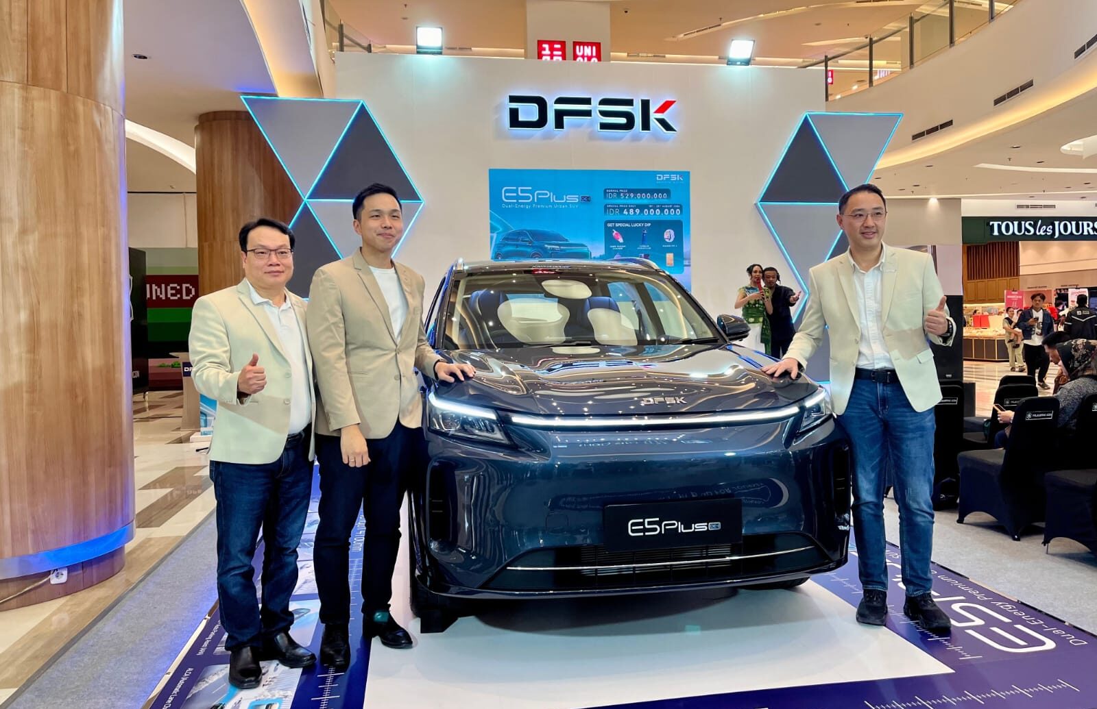 DFSK E5 Plus Hadir di Palembang, Bawa Pengalaman New-Energy Mobility Lebih Dekat