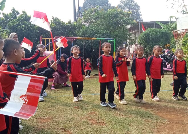 TK Plus Putra Bangsa Tanamkan Cinta Tanah Air Lewat Lomba Agustusan
