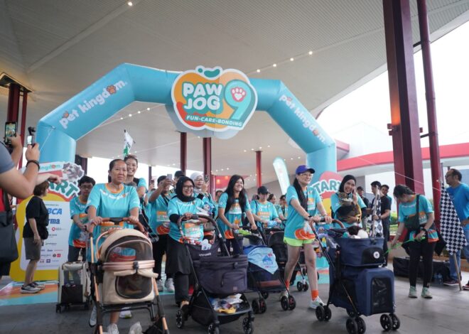 PAWJOG 9 Hadir di QBIG BSD, Ajak 800 Pawrents dan Anabul Bergerak Bersama