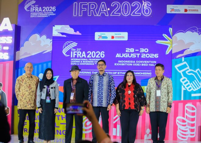 IFRA 2026 Resmi Dibuka, Ratusan Brand Hadir Buka Peluang Bisnis dan Kemitraan