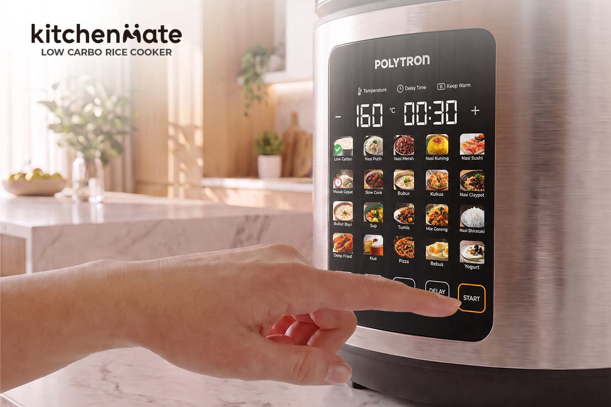 Ingin Kurangi Karbohidrat tapi Tetap Makan Nasi? Polytron Punya Solusinya