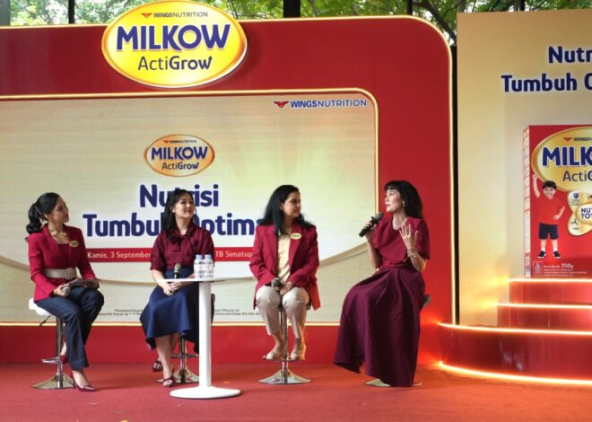 MILKOW ActiGrow Hadir untuk Lengkapi Nutrisi Si Kecil Usia 1-3 Tahun