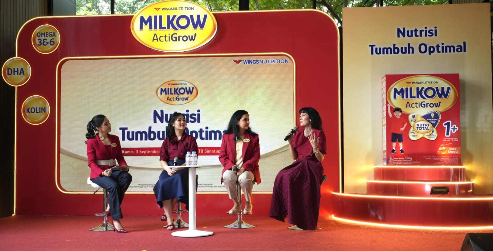 MILKOW ActiGrow Hadir untuk Lengkapi Nutrisi Si Kecil Usia 1-3 Tahun