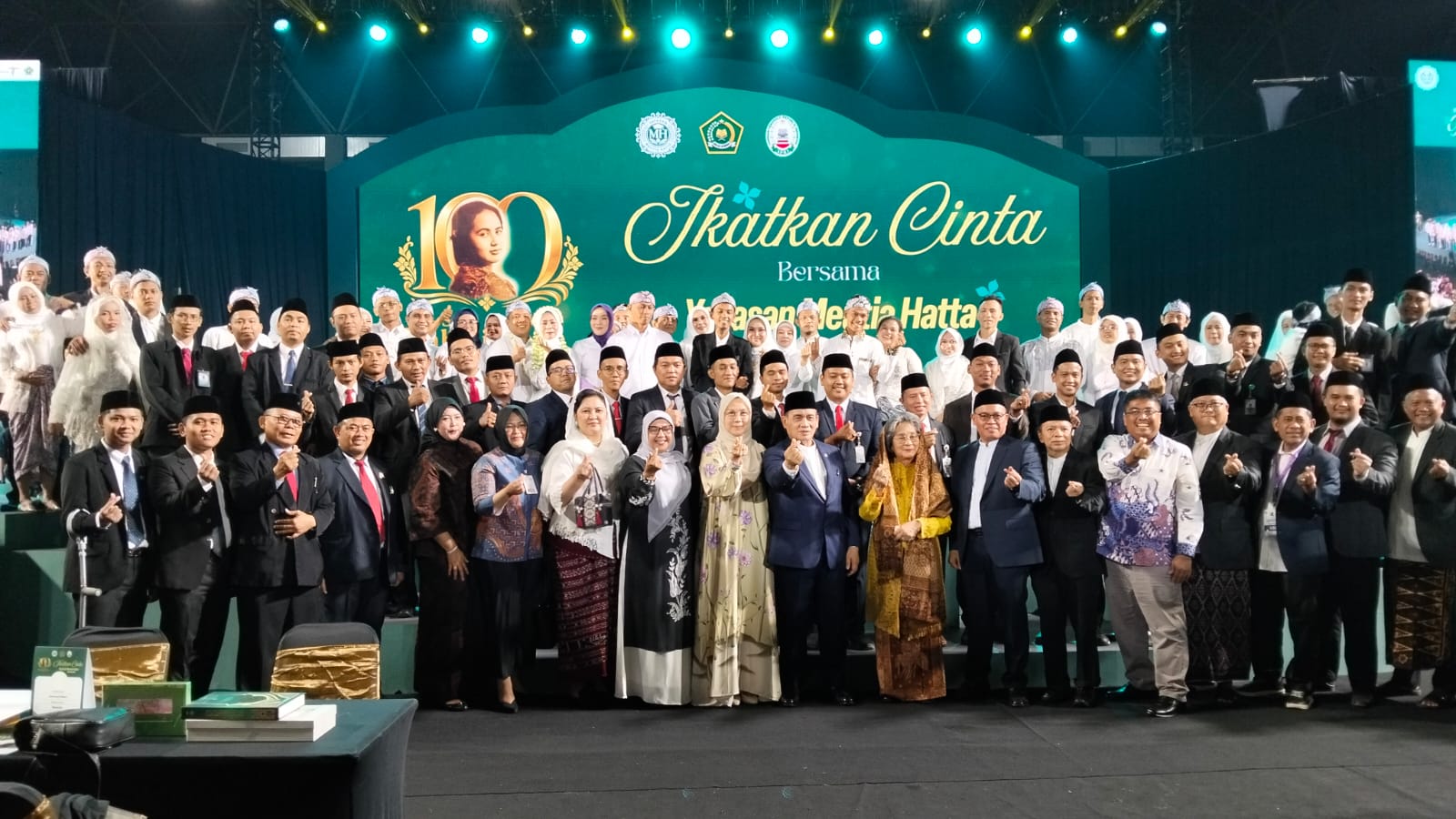 Satu Abad Rahmi Hatta Dirayakan Lewat Seni dan Nikah Massal, 40 Pasangan Ikat Cinta