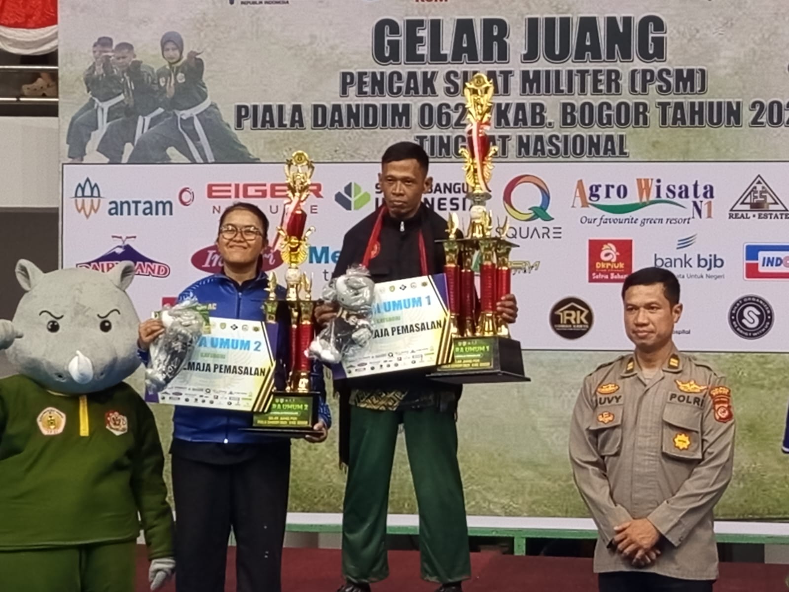 KBPC Raih 195 Medali di Piala Dandim Nasional, 95 Emas dan Grand Champion