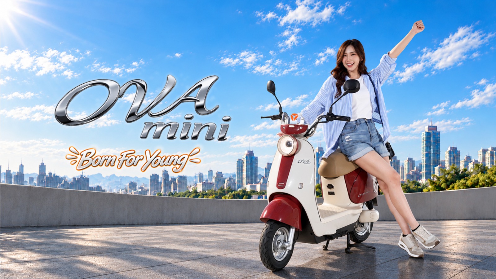 Yadea OVA MINI Hadir, Skuter Listrik Compact Mulai Rp6,9 Juta