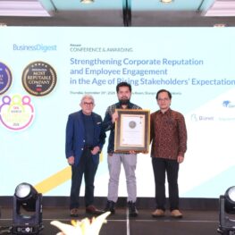 Konsisten Jaga Kepercayaan Masyarakat, Panasonic Gobel Indonesia Raih Penghargaan Reputasi Empat Tahun Berturut-turut