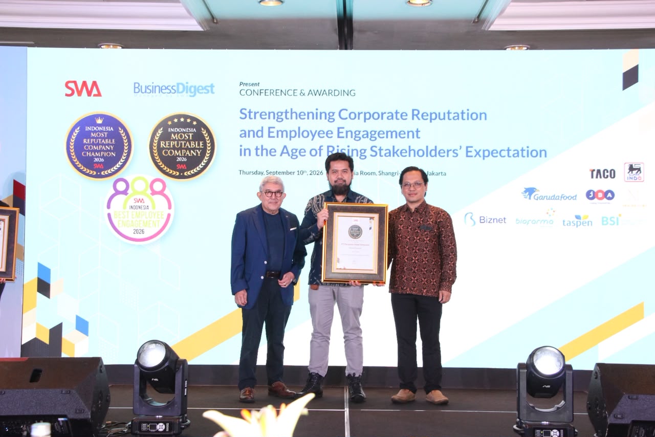 Konsisten Jaga Kepercayaan Masyarakat, Panasonic Gobel Indonesia Raih Penghargaan Reputasi Empat Tahun Berturut-turut