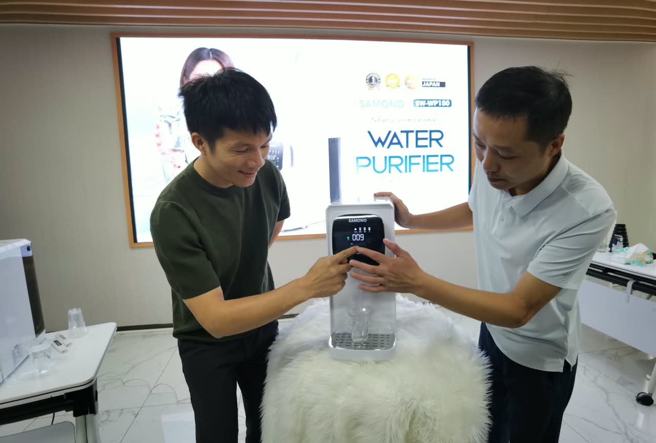 SAMONO SW-WP150 Hadir dengan RO 150G dan UV, Ini Fitur yang Ditawarkan