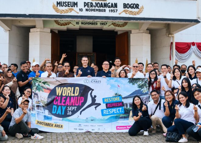 23 Properti Ascott Regional Jabotabek Bersihkan Museum Perdjoangan Bogor