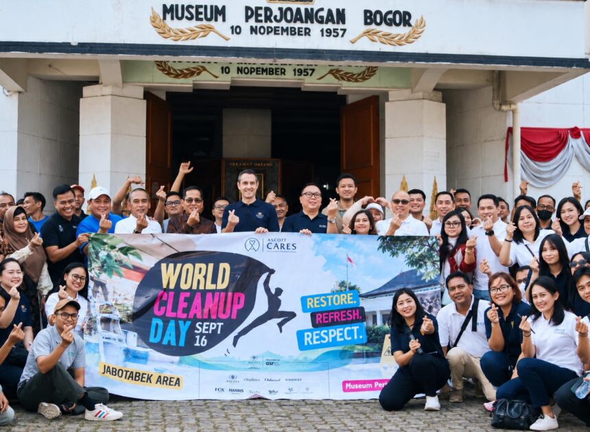 23 Properti Ascott Regional Jabotabek Bersihkan Museum Perdjoangan Bogor