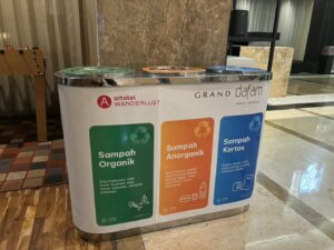 Grand Dafam Braga Bandung Ajak Tamu dan Karyawan Biasakan Pilah Sampah