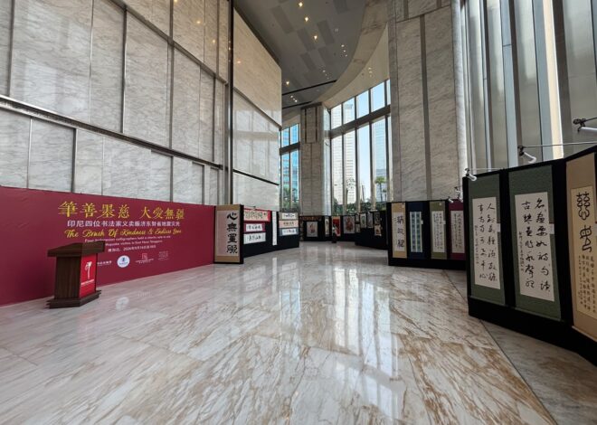 Pameran Kaligrafi Hadir di World Capital Tower, Padukan Seni dan Aksi Amal