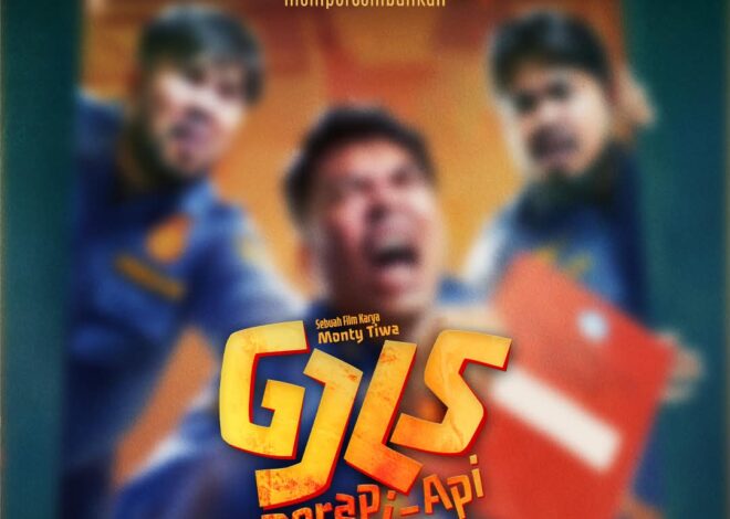 GJLS: Berapi-Api Rilis Poster Perdana, Wajah Trio GJLS Malah Ngeblur