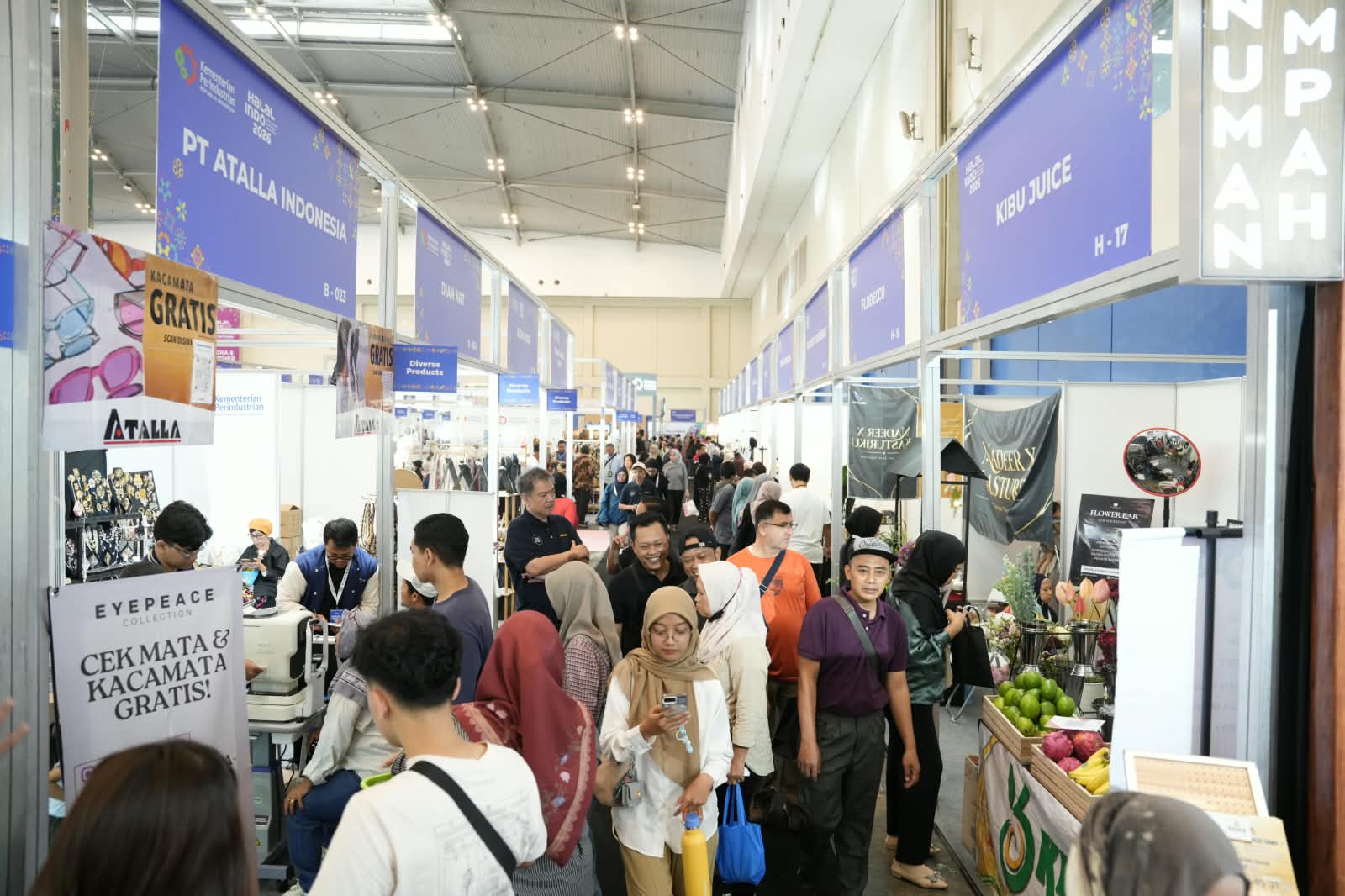 Hari Terakhir Halal Indo 2026 Ramai, Pengunjung Nikmati Produk, Promo, dan Ragam Edukasi Halal