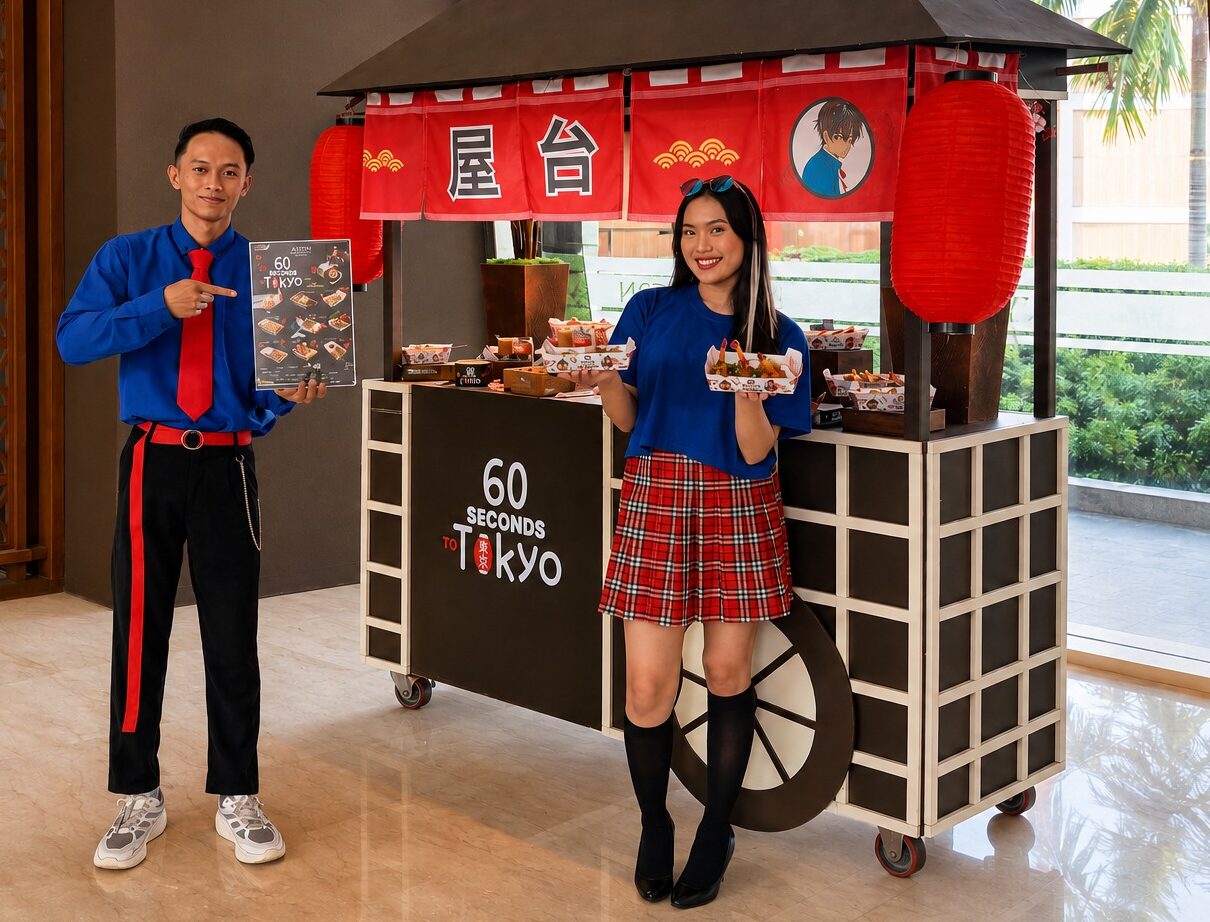 60 Seconds to Tokyo Hadir di Aston Sentul, Bawa Sensasi Japanese Street Food Lebih Dekat