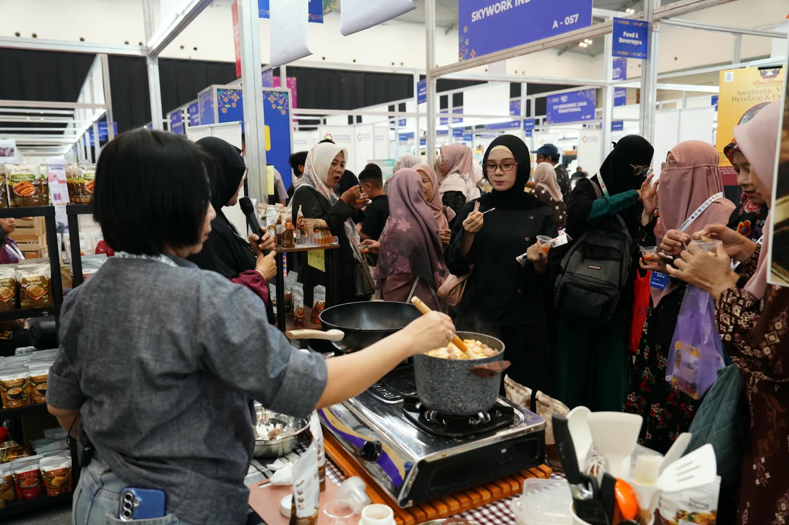 Halal Indo 2026 Catat 28.707 Pengunjung dan Transaksi Rp8,4 Miliar